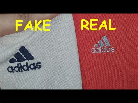 real and fake adidas logo